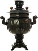 Электрический самовар 3 литра черный "овал", арт. 135850 фото 1 — Samovars.ru
